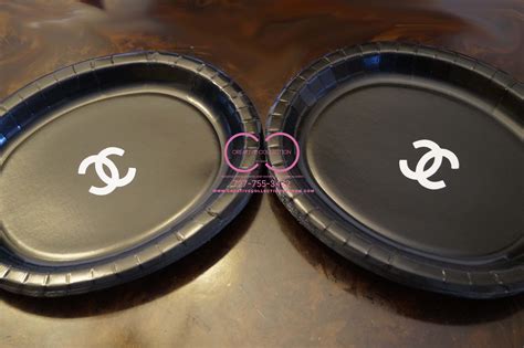 chanel plate|Chanel plate for sale.